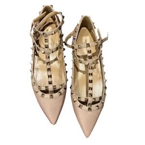 Valentino Rockstud Caged Flats size 39